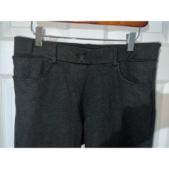 Betabrand Dress Yoga Pants Womens Medium Petite Gray Grey Straight Office Career - Picture 4 of 10